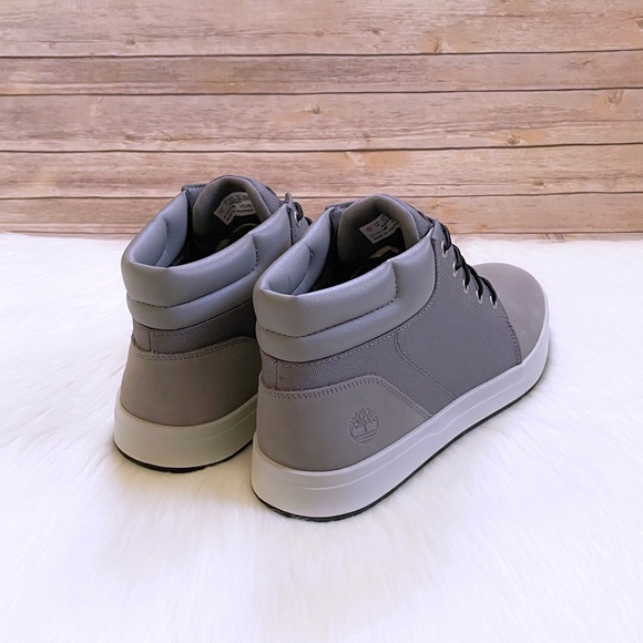 Timberland Men’s Davis Square Grey Chukka Boots - Picture 5 of 6